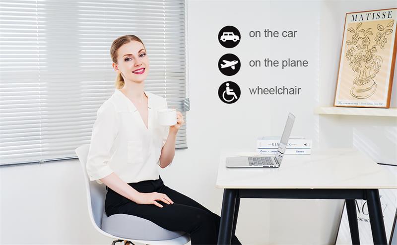 Foamula Memory Foam Seat Cushion for Chair Office Chairs Car