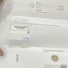 Mutiara bersertifikat GIA