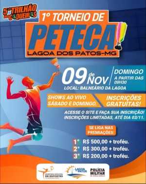 1º Torneio de Peteca no Balneário da Lagoa