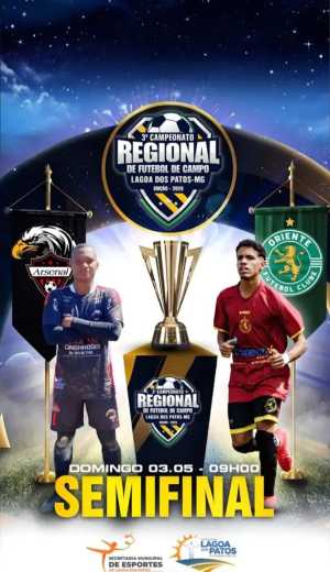 Semifinal coloca frente a frente gigantes de Coração de Jesus no 3º Campeonato Regional de Lagoa dos Patos MG – Edição 2026
