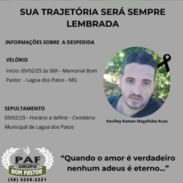 Lembrança de KEVILLEY RAMON MAGALHÃES RUAS
