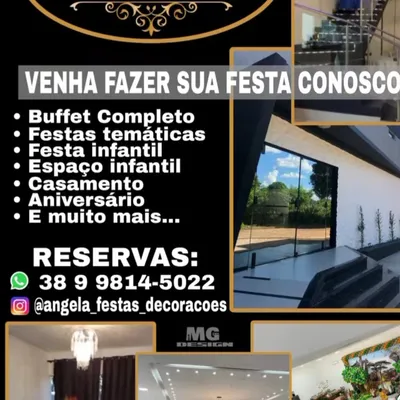 Logo de SALÃO DE FESTAS DA ANGELA