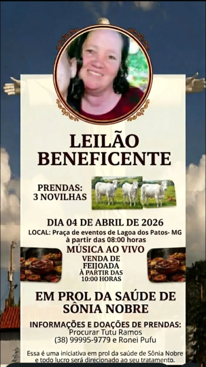 A Força da União: Corrente do Bem se Mobiliza pela Saúde de Sônia Nobre em Lagoa dos Patos