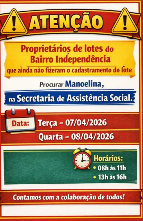 Cadastro Imobiliário - REUR - Lagoa dos Patos MG