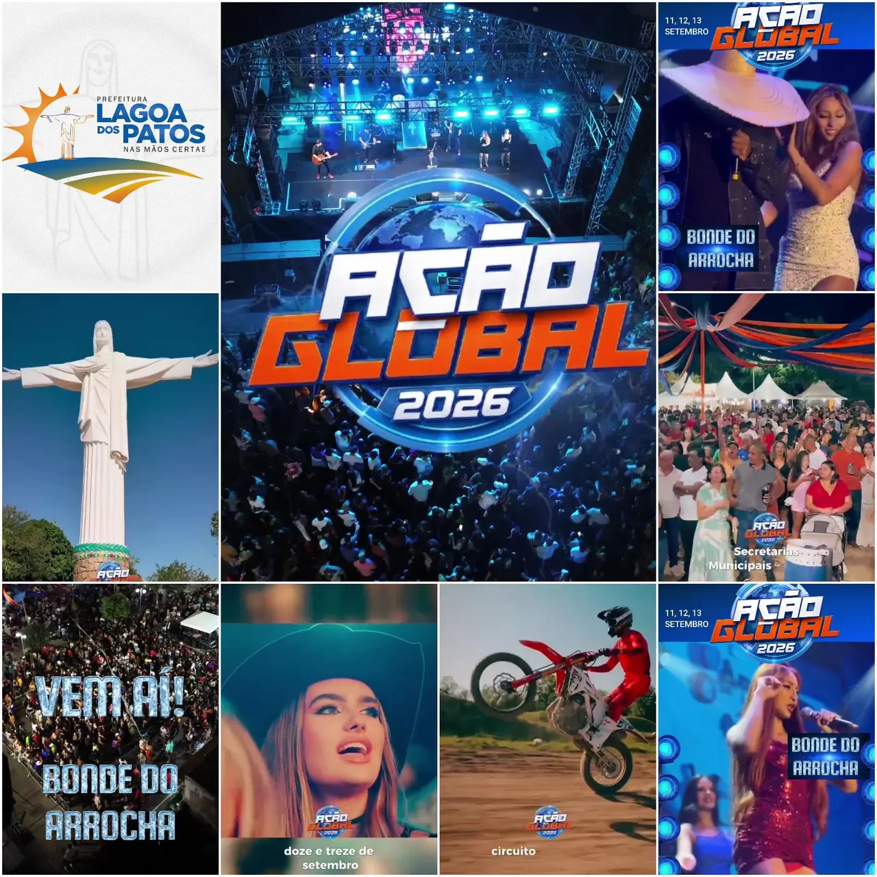 Ação Global 2026 de Lagoa dos Patos MG já tem data marcada!