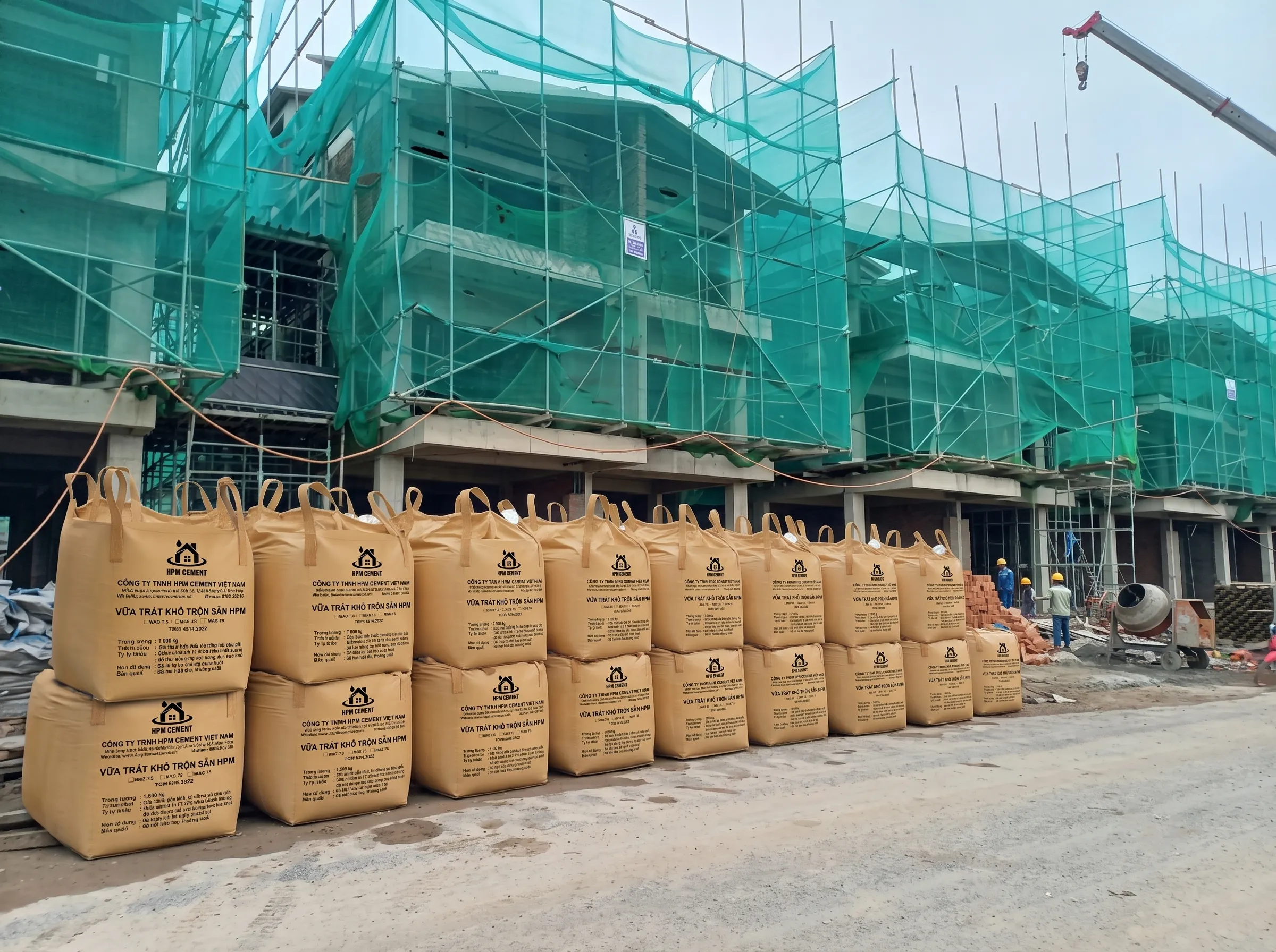 VỮA TRÁT KHÔ TRỘN SẴN HPM 3