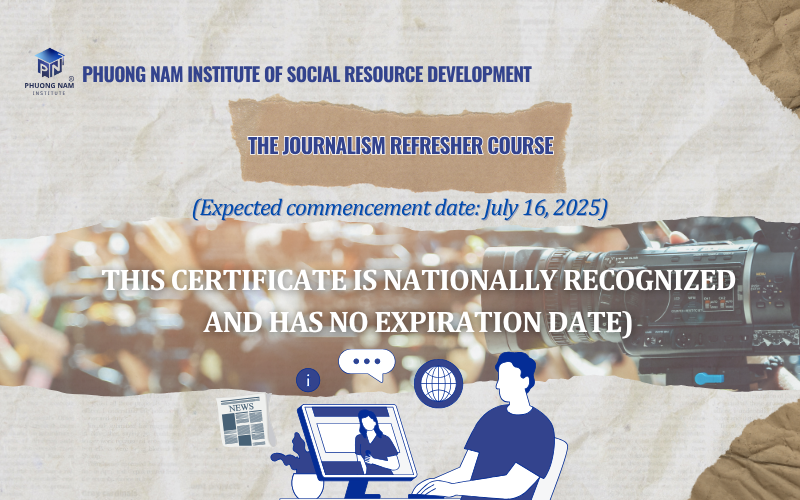 THE JOURNALISM REFRESHER COURSE