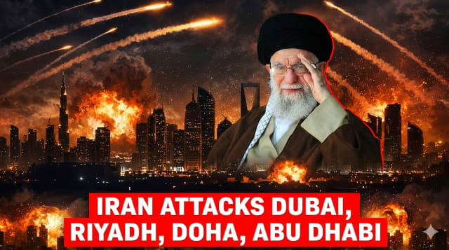 Explosion At Palm Jumeirah Dubai After Iran Strikes – 4 Injured, Fire Under Control