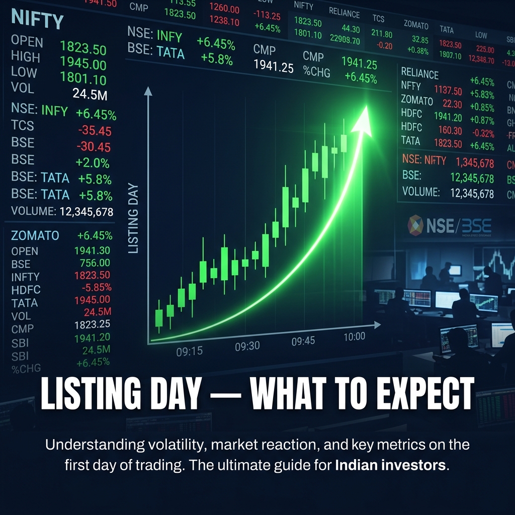 IPO Listing Day — What Actually Happens and How to Prepare
