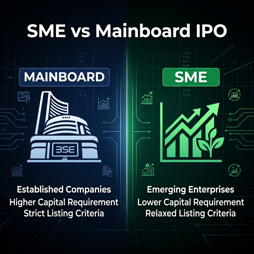 SME IPO vs Mainboard IPO — Everything That's Different