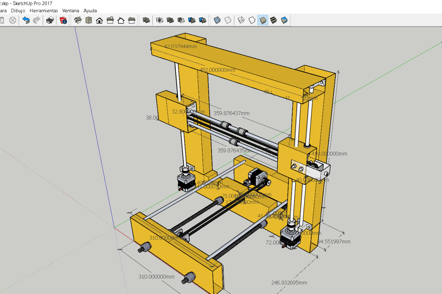 Common parts 3D Printer - 3Dprinter Design