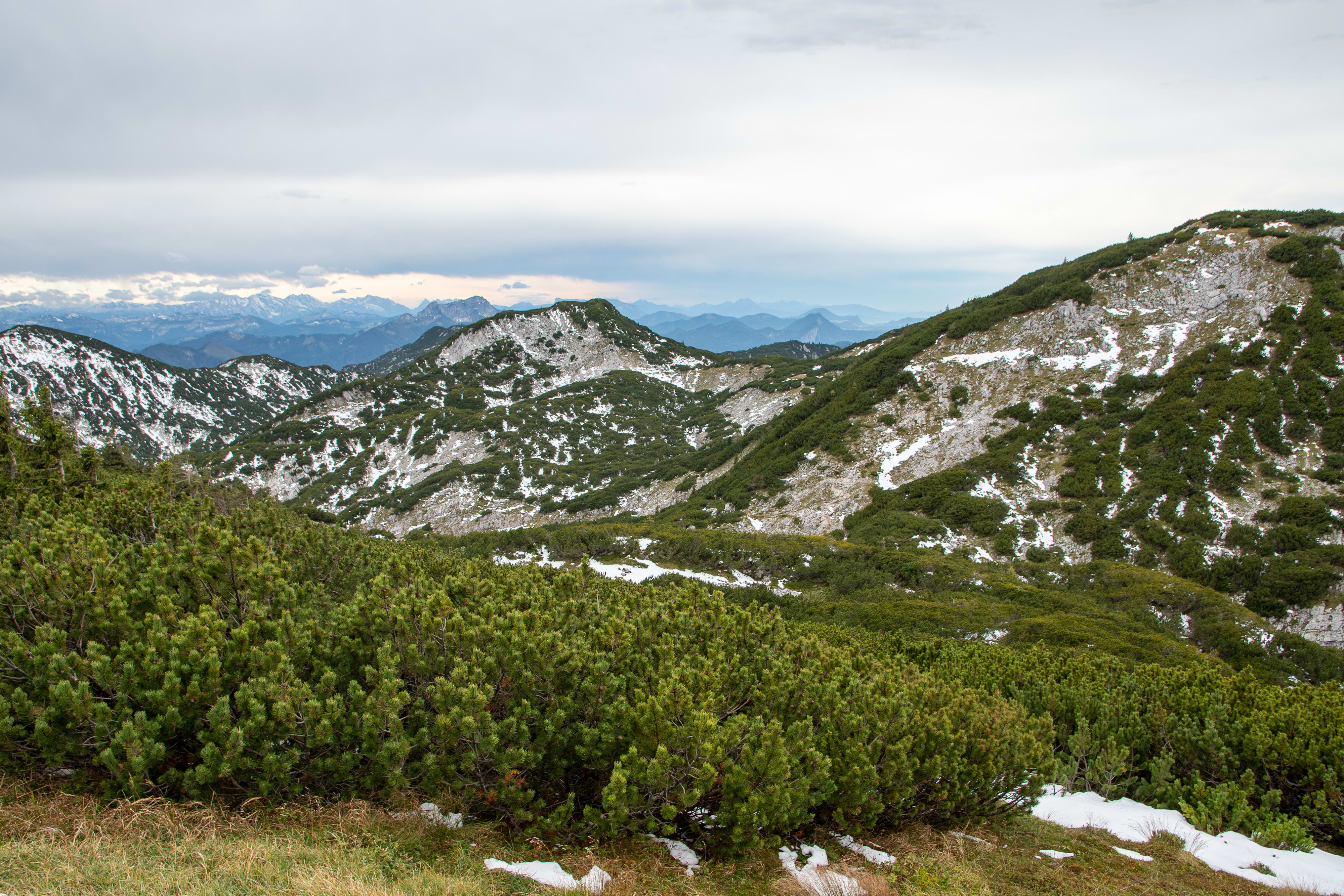 A wonderful landscape at the top of the Brunnkogel.