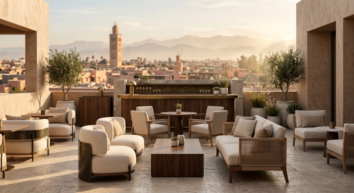 Rooftop bars