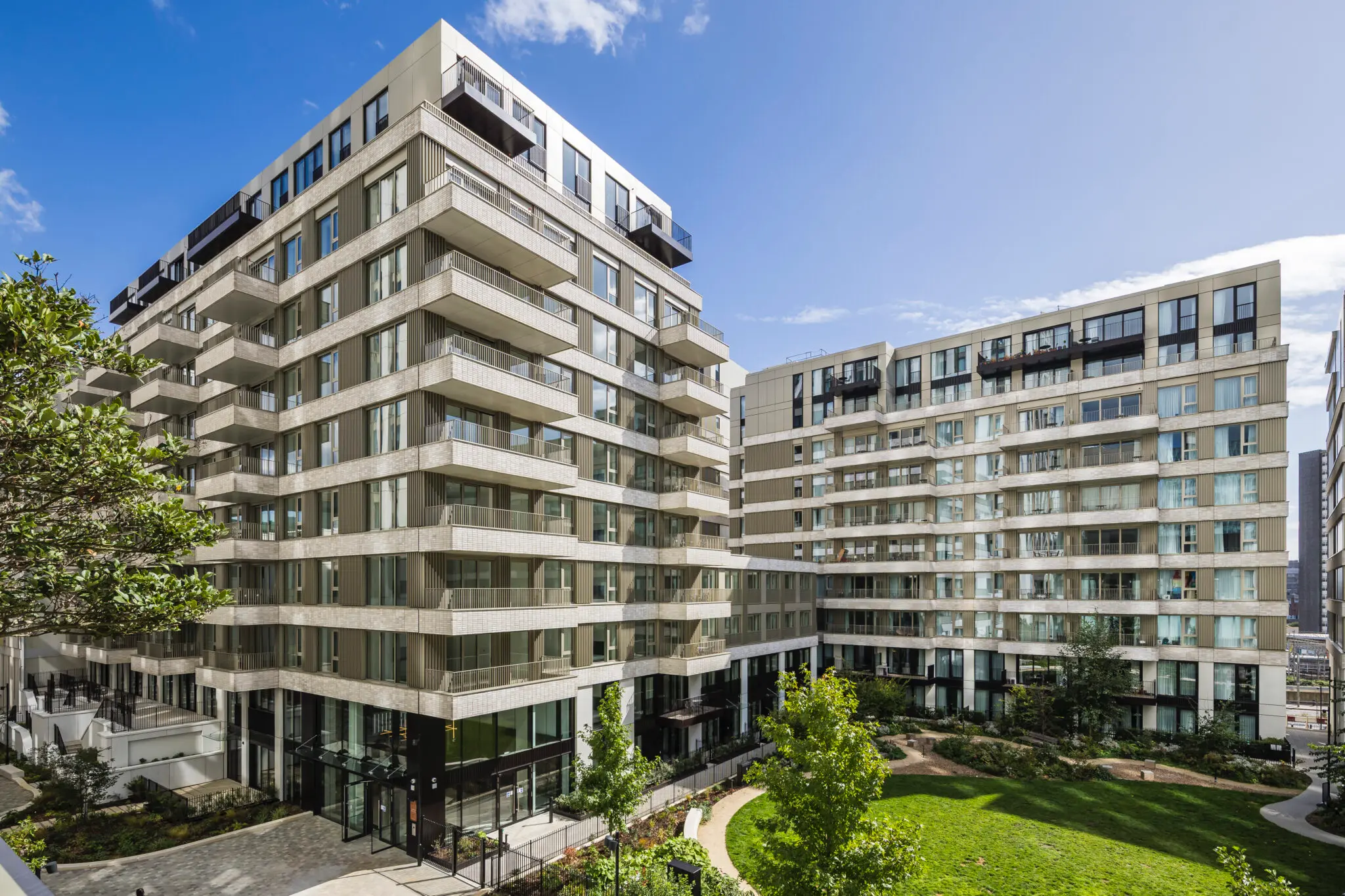 Coppermaker Square, build-to-rent homes in Stratford, London