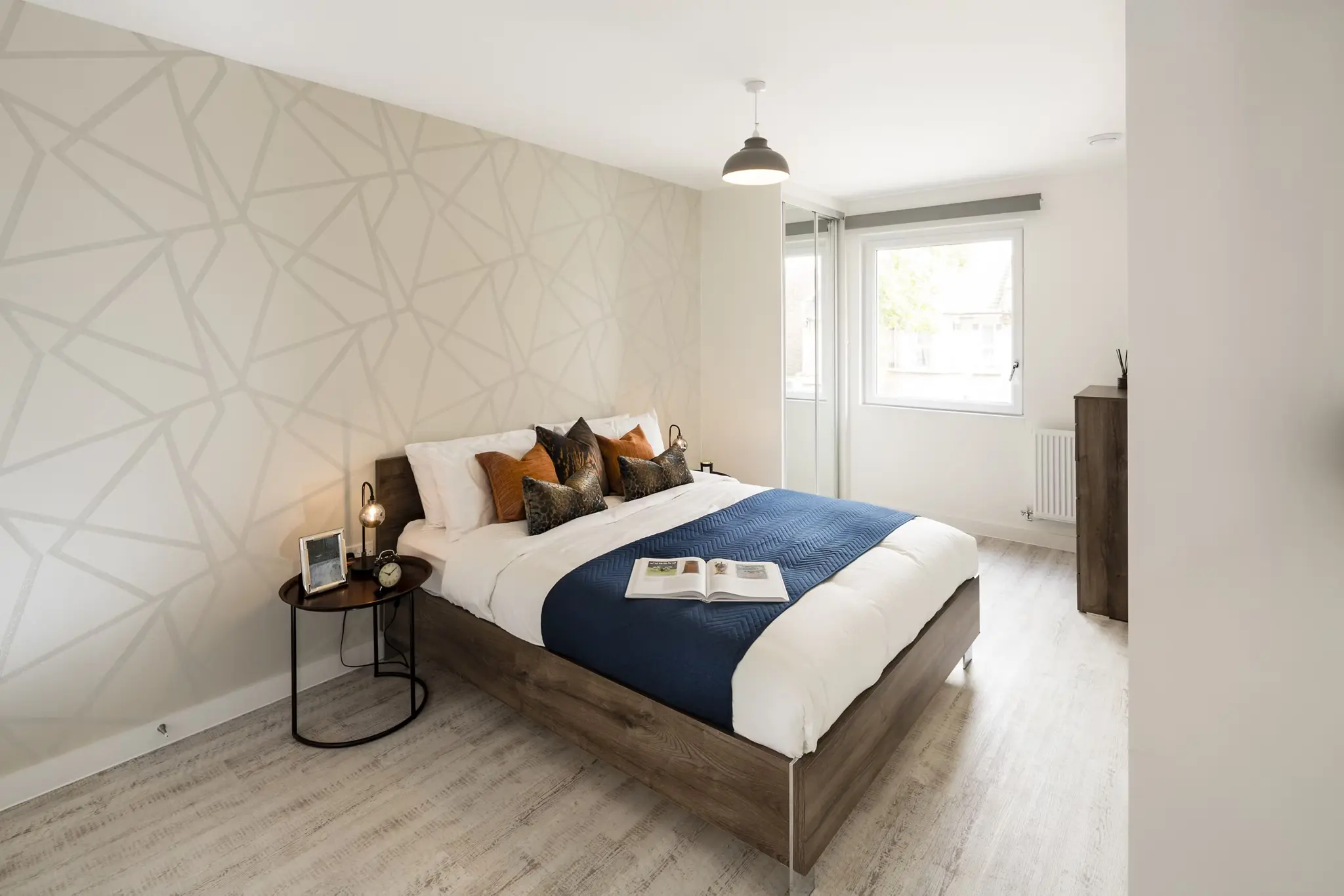 Thumbnail Modern bedroom at Fizzy Walthamstow with stylish decor and natural light