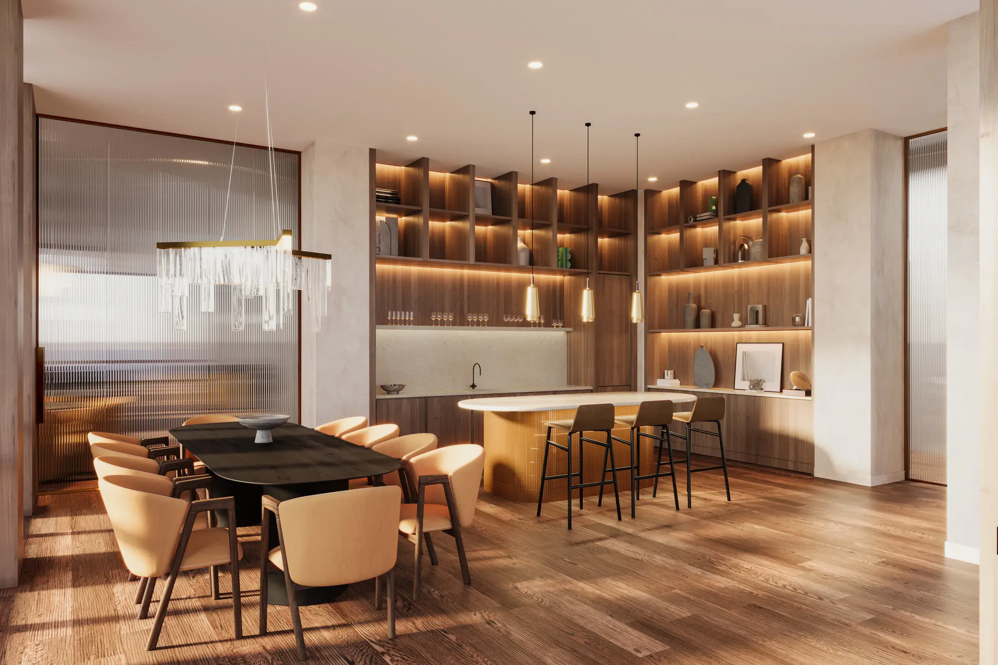 Thumbnail Elegant communal private dining room with modern kitchen in Pearlyard Bermondsey