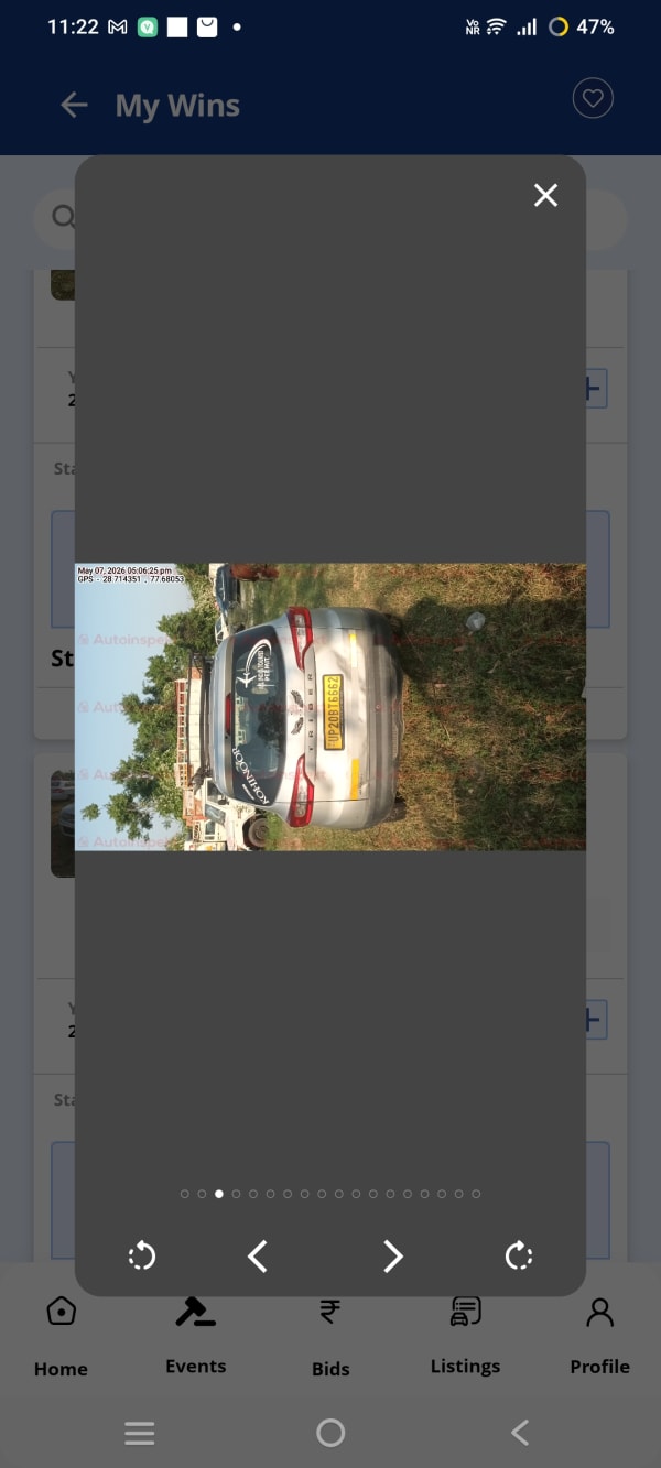 2024 Renault Triber used taxi for sale - Rewa