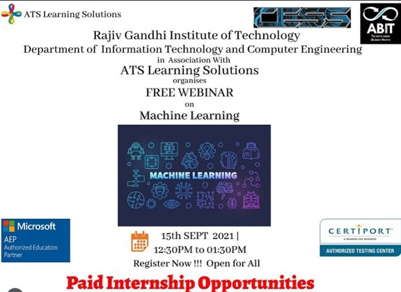Free Webinar on Machine Learning