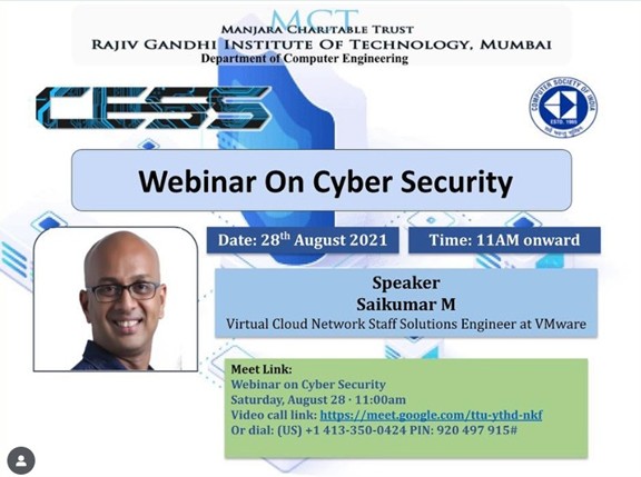 Webinar on Cyber Security