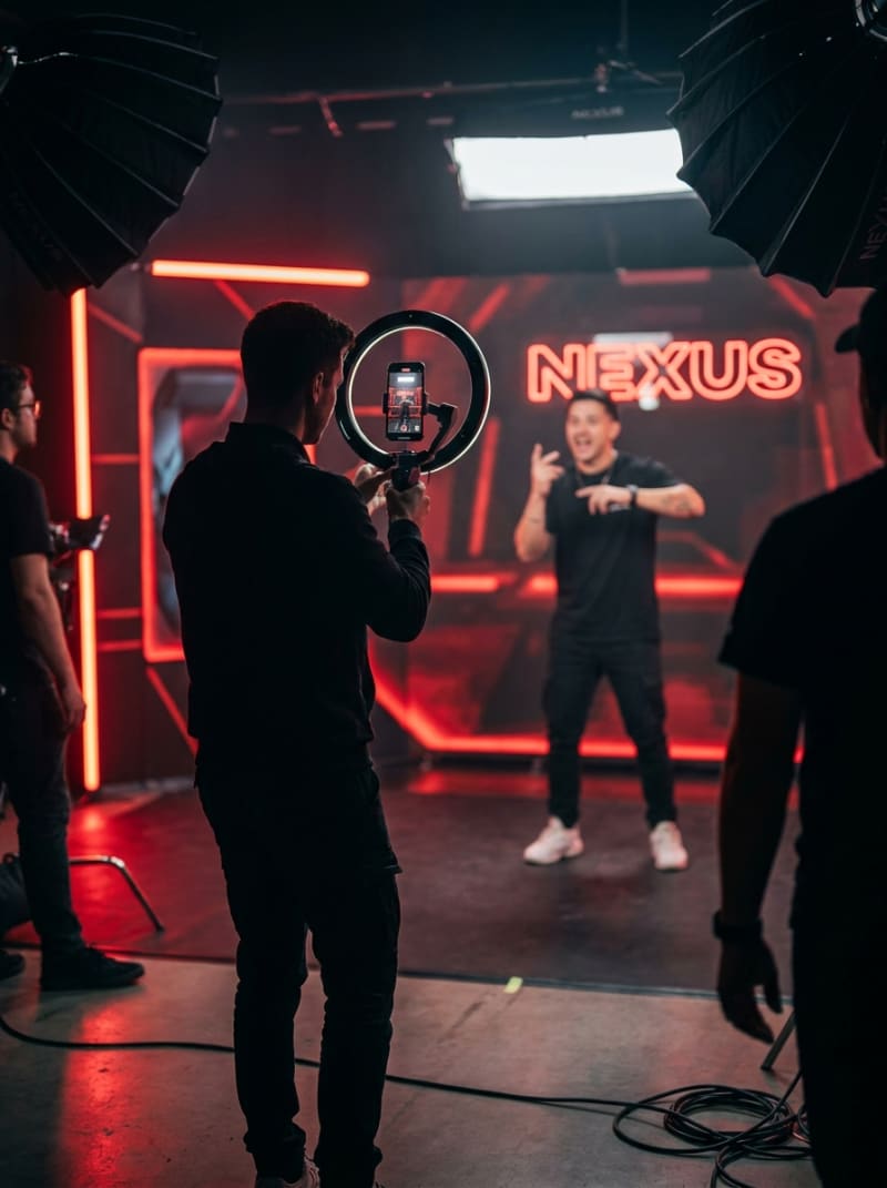Social media — Nexus content production set