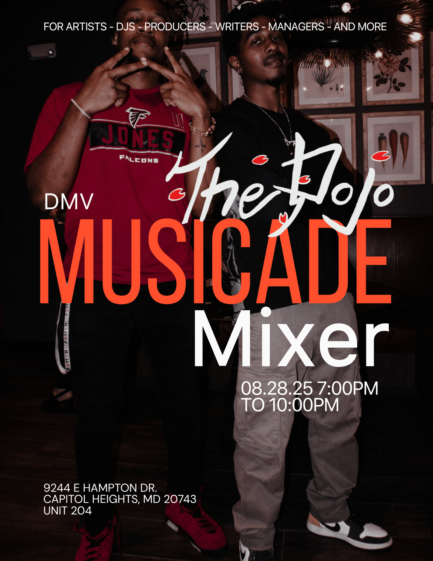 DC Musicade Mixer at The Dojo Studios