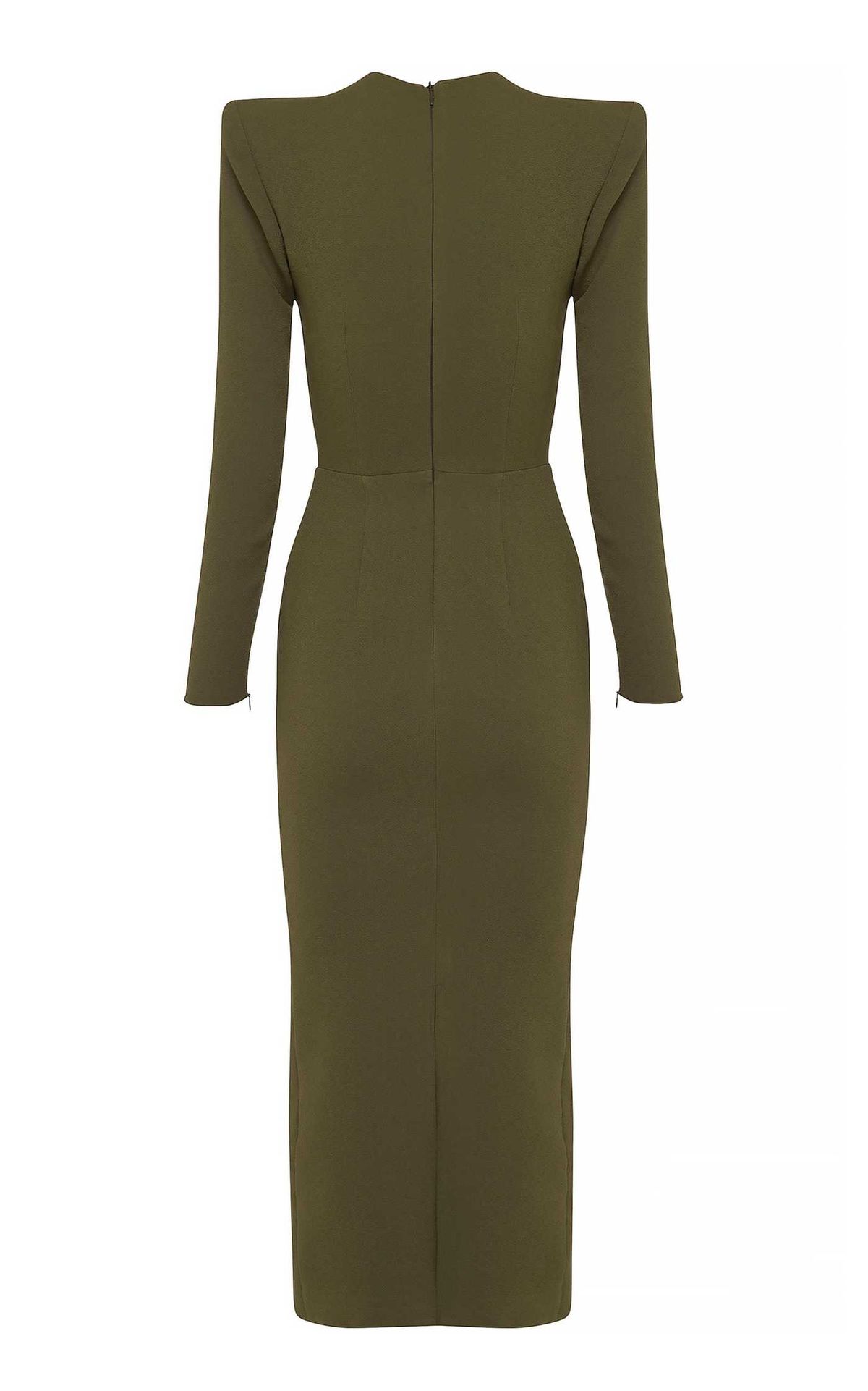 The Olive Hourglass Dress 2