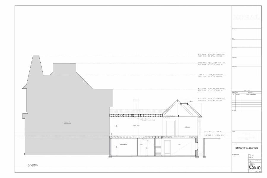 37 John Street — Structural Section