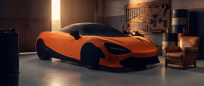 Custom silhouette car cover