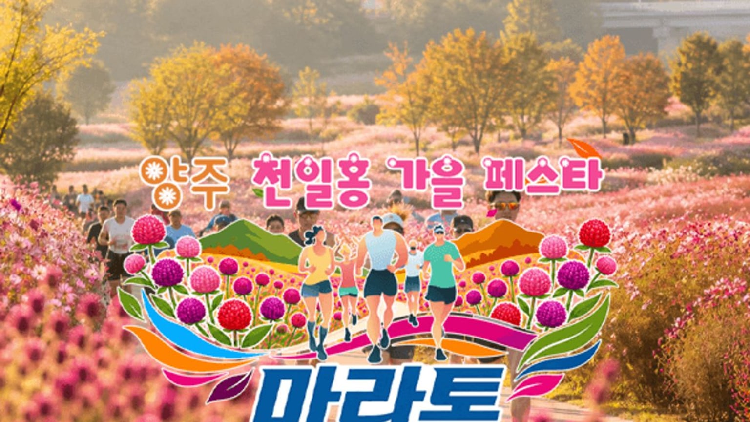 Yangju Globe Amaranth Autumn Festa Marathon
