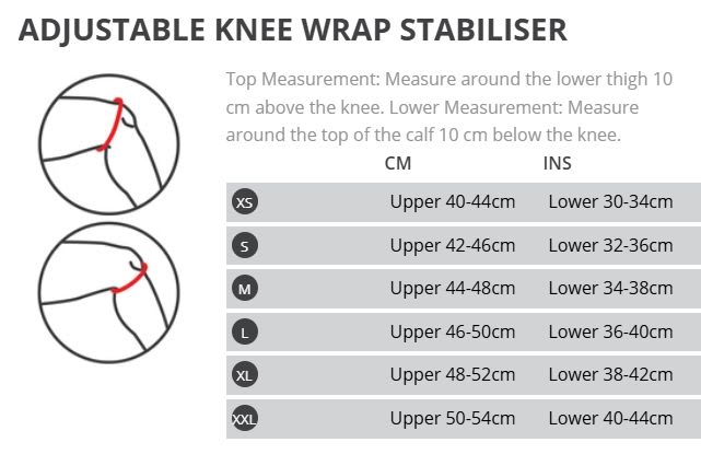 knee_size_chart