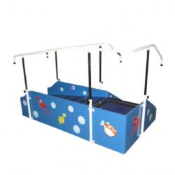 Paediatric Steps with Ramp and Adjustable Handrails