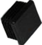 Square Frame Footcap Insert 40mm x 40mm