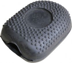 Black Rubber Pedal Covers