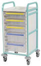 Caretray Trolley - Single Column