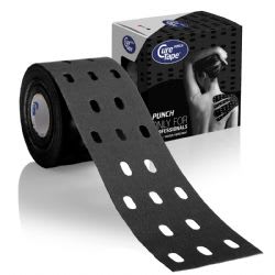 CureTape® Punch Tape Black Roll (5cm x 5m)