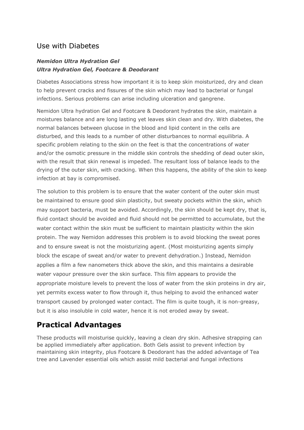 Nemidon Ultra Hydration Gel 120ml