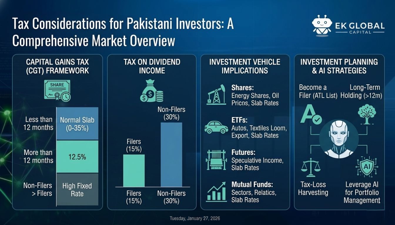 Tax Considerations for Pakistani Investors: A Comprehensive Market Overview