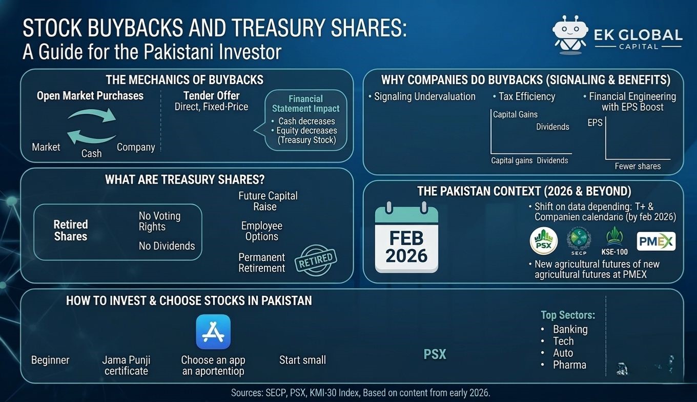 Understanding Stock Buybacks and Treasury Shares: Guide for the Pakistani Investor