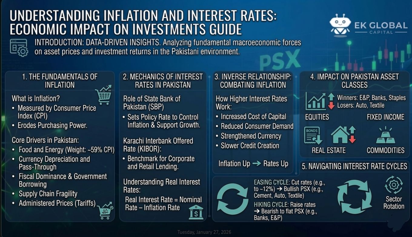 Understanding Inflation and Interest Rates: Economic Impact on Investments Guide