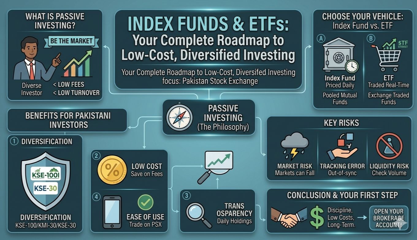 Understanding Index Funds and ETFs: Passive Investing Educational Guide