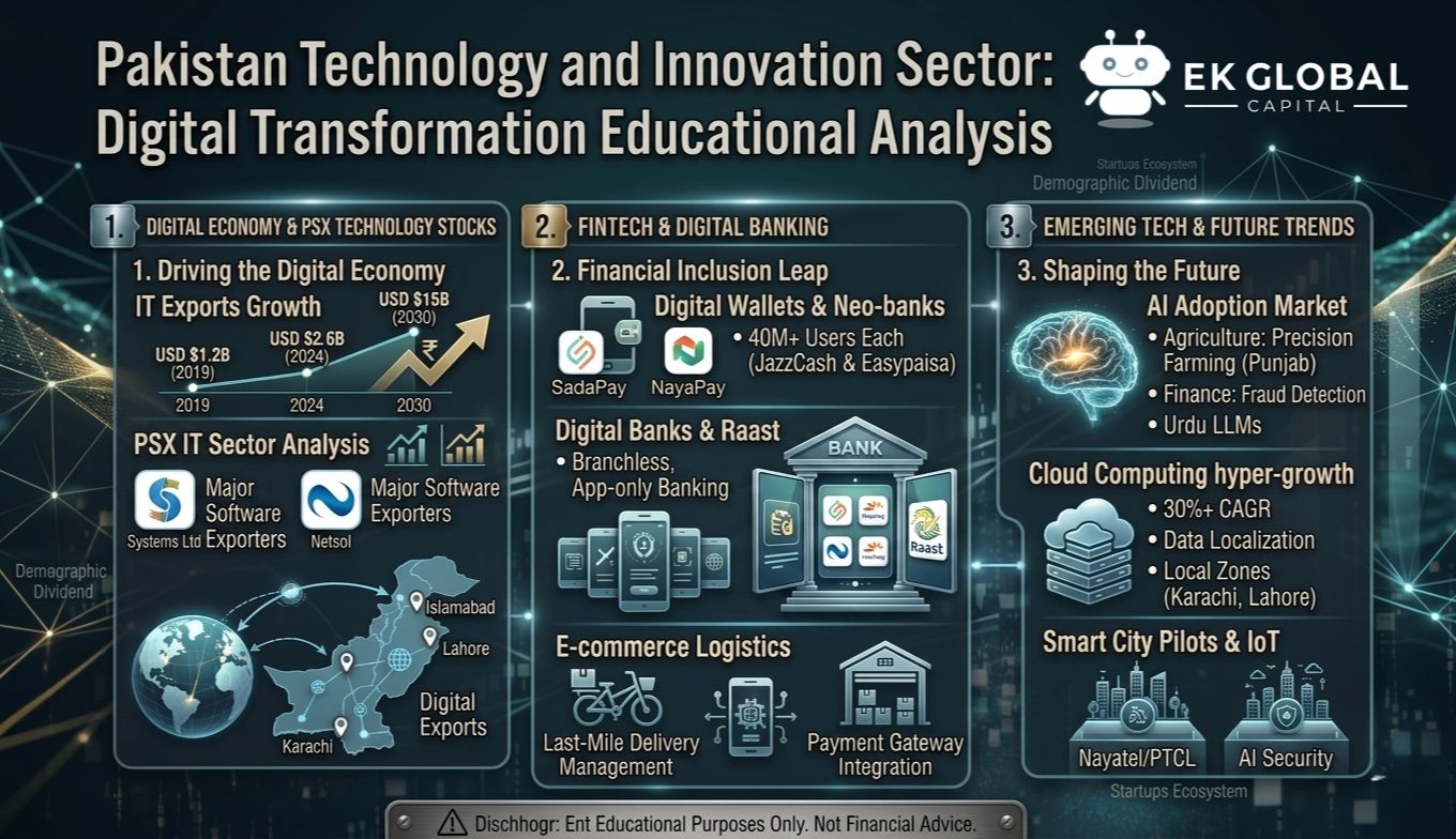 Pakistan Technology and Innovation Sector: Digital Transformation Educational Analysis