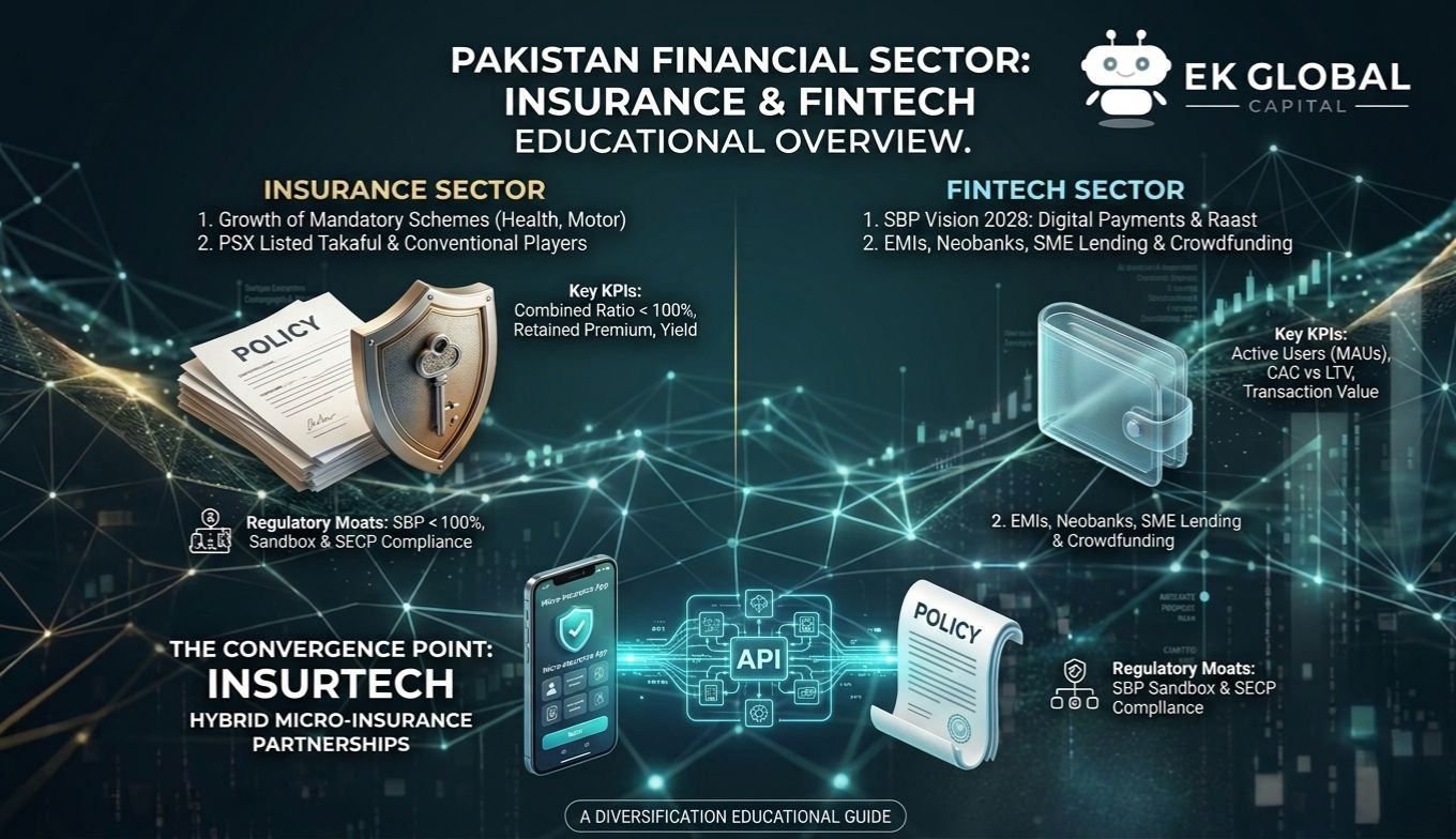 Pakistan Financial Sector Beyond Banking: Insurance and Fintech Educational Overview