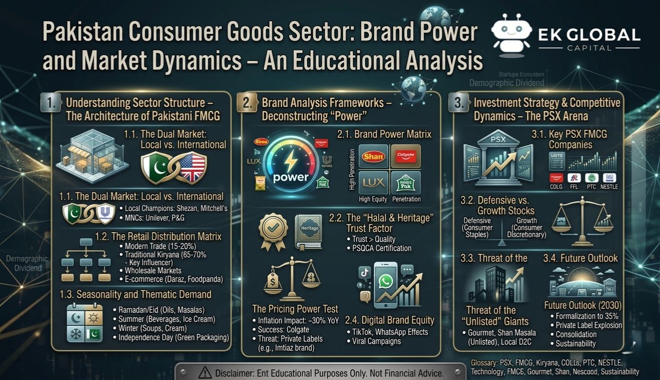 Pakistan Consumer Goods Sector: Brand Power and Market Dynamics – An Educational Analysis