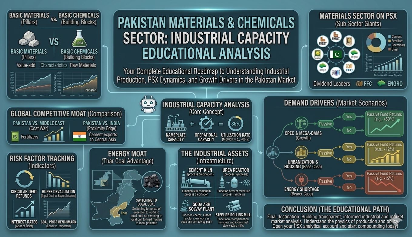 Pakistan Materials and Chemicals Sector: Industrial Capacity Educational Analysis