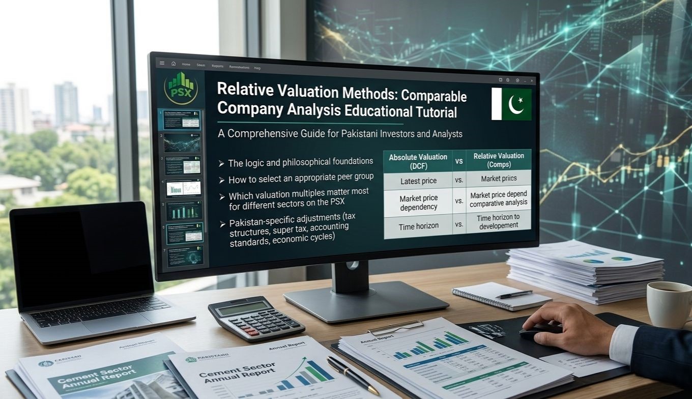 Relative Valuation Methods: Comparable Company Analysis Educational Tutorial