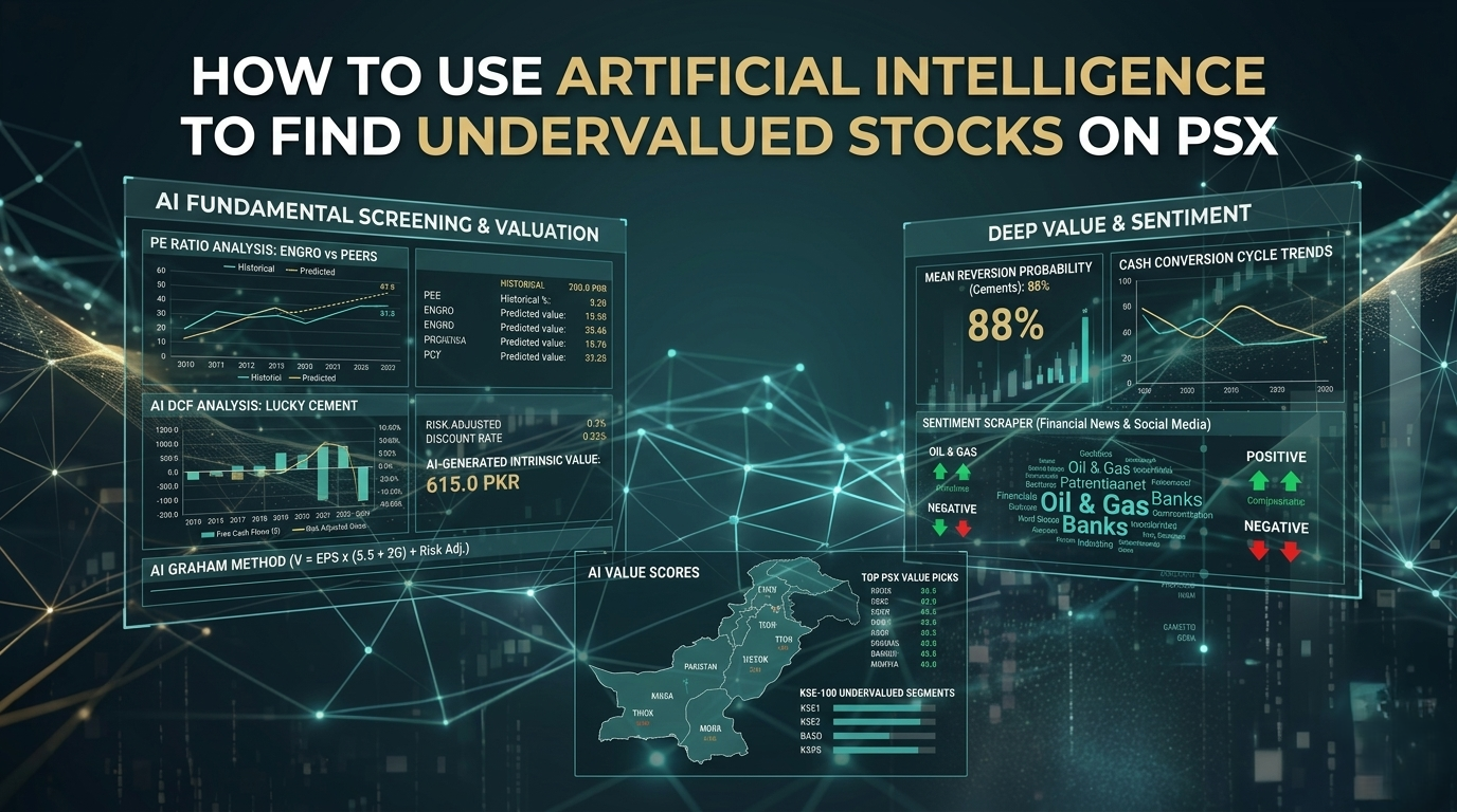 How to Use Artificial Intelligence to Find Undervalued Stocks on PSX
