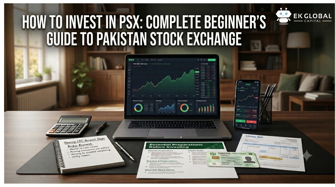 How to Invest in PSX: Complete Beginner's Guide to Pakistan Stock Exchange