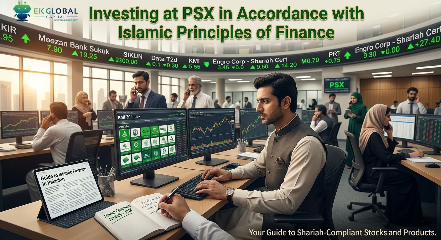 Investing at PSX in Accordance with Islamic Principles of Finance