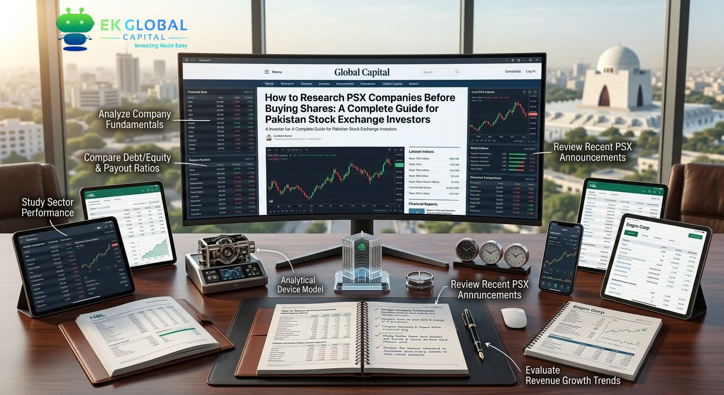 How to Research PSX Companies Before Buying Shares