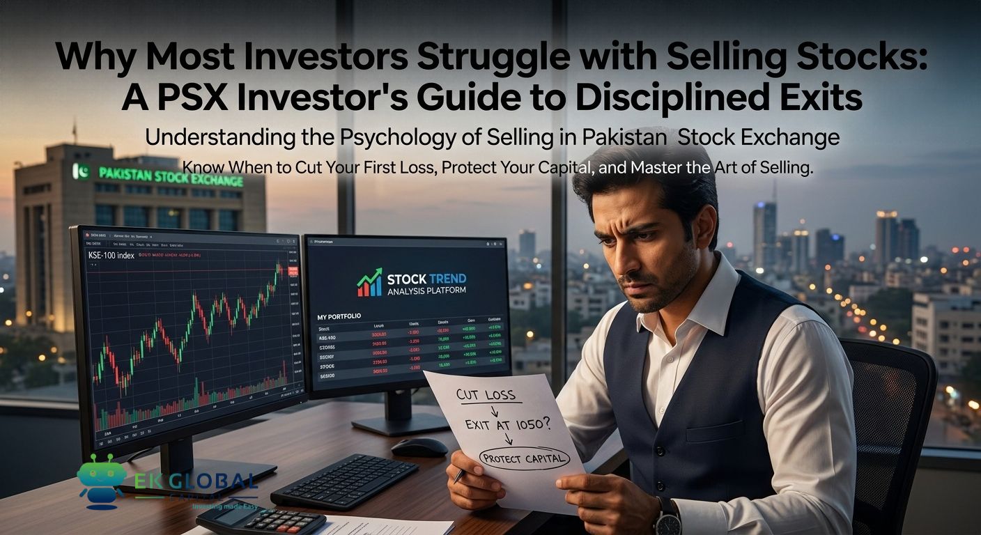 Why Most Investors Struggle with Selling Stocks: A PSX Investor's Guide to Disciplined Exits